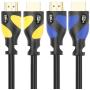 Postta Ultra HDMI 2.0V Cable(6 Feet) Support 4K 2160P,1080P,3D,Audio Return and Ethernet - 2 Pack