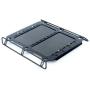 LCX Racing 1/10th RC Crawler Car Metal w/Carbon Fiber Luggage Tray Roof Rack for TRX6 TRX-6 G63, Upgrades Parts Accessories
