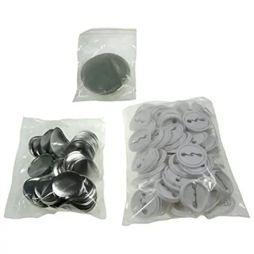 Sunshine 44mm Blank Badges & Buttons Parts for Badge & Button Making Machine (Holland-Pin Plastic-Back 100sets) Sunshine 44mm Blank Badges & Buttons Parts for Badge & Button Making Machine (Holland-Pin Plastic-Back 100sets)