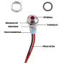 smseace 5PCS Red DC/AC12V-24V Energy Saving 1/4‘’ Indicator Light Mounting Hole 6mm with 150mm Cable Length Metal Waterproof LED Indicator Light DQ-6T-R-12 smseace 5PCS Red DC/AC12V-24V Energy Saving 1/4‘’ Indicator Light Mounting Hole 6mm with 150mm Cable Length Metal Waterproof LED Indicator Light DQ-6T-R-12