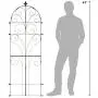 H Potter Garden Trellis for Climbing Plants Iron Metal Outdoor Scroll Wall Decor or Flowers Roses Vine Ivy Clematis GAR214 Large H Potter Garden Trellis for Climbing Plants Iron Metal Outdoor Scroll Wall Decor or Flowers Roses Vine Ivy Clematis GAR214 Large