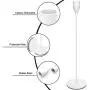Taper Candle Holders White Table Decorative Candlestick Holder for Wedding Dinning Party Candle Holders for Taper Candles Metal Candle Stand,Fits 3/4 Inch Slim Candles & Led Candles (Pure White)