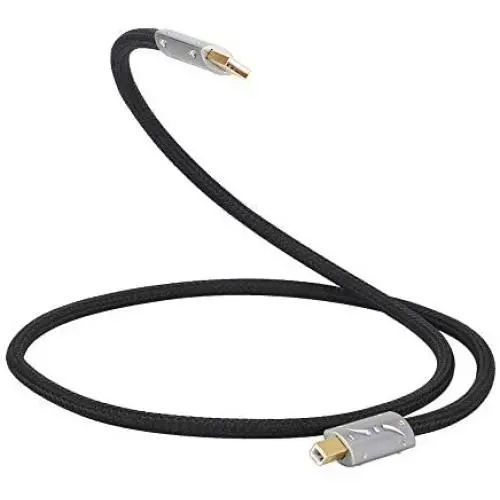 Viborg UC01 Hi-End Silver Plated OFC USB Audio Cable Audiophile USB Gold Plating A-B DAC Decoder Printer Data Cable(3.3FT/1M) Viborg UC01 Hi-End Silver Plated OFC USB Audio Cable Audiophile USB Gold Plating A-B DAC Decoder Printer Data Cable(3.3FT/1M)