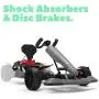 HYPER GOGO GoKart Kit - Hoverboard Attachment - Compatible with All Hover Boards ,Grey HYPER GOGO GoKart Kit - Hoverboard Attachment - Compatible with All Hover Boards ,Grey