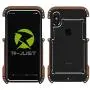 iPhone X Wood Metal Frame Case, Drop Protection Ultra Thin Aluminum Metal Cover Protective Case Shockproof Dropproof Bumper Frame for Apple iPhone X/iPhone tan 5.8inch (Black) iPhone X Wood Metal Frame Case, Drop Protection Ultra Thin Aluminum Metal Cover Protective Case Shockproof Dropproof Bumper Frame for Apple iPhone X/iPhone tan 5.8inch (Black)