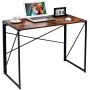 Writing Computer Desk Modern Simple Study Desk Industrial Style Folding Laptop Table for Home Office Notebook Desk Vintage