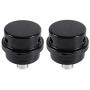 2pcs Air Compressor Silencer Filter, Metal Air Compressor Intake Filter Sound Muffler Silencer 20mm Thread (1/2''PT 20mm)