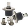 lahomia 2Pcs 1:14 RC Metal Differential & Planet Gear for WLtoys 144001 Accessories