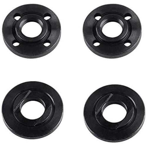Ketofa Angle Grinder Flange Nut for Dewalt Ryobi Milwaukee Black & Decker Metal Inner Outer Flange Nut 224399-1 193465-4 224568-4 Parts (2 Set)