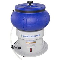 Leegol Electric Rock Tumbler 18 Lbs Vibratory Tumbler Bowl for Polishing Metal