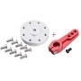 XUSUYUNCHUANG 18T Support DS5160/RDS5160 Digital Servo Metal Servo Arm Servo Disc for RC Racing Drone FPV Model Spare Part Drone Accessories (Color : Servo Arm)