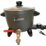 Wax Melter for Candle Making, Large Electric 10 LB Wax Melting Pot Machine with Quick-Pour Spout & Free Ebook
