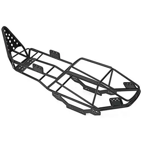 RC Roll Cage, Metal RC Frame Body Chassis Upgrade Part Compatible with Axial SCX10 1/10 RC Car Crawler RC Roll Cage, Metal RC Frame Body Chassis Upgrade Part Compatible with Axial SCX10 1/10 RC Car Crawler