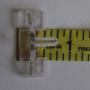 Hold Down Plastic Bracket For 2 inch Horizontal Blind- Pack of 10 - Clear