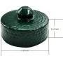 Dracarys Grill Chimney Top Vent Cap Ceramic Damper Top Big Green Egg Accessories, Big Green Egg Parts Replacement for Medium,Large and XLarge Size Big Green Egg Dracarys Grill Chimney Top Vent Cap Ceramic Damper Top Big Green Egg Accessories, Big Green Egg Parts Replacement for Medium,Large and XLarge Size Big Green Egg