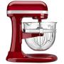 KN256WW 6-Wire Whip Attachment for KitchenAid 6 Quart Bowl-Lift Stand Mixer Accessory Replacement, Egg Cream Stirrer, Cakes Mayonnaise Stainless Steel Whisk