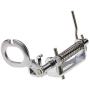 YOKOYAMA Close Toe Embroidery Presser Foot Large Metal Darning/Free Motion Sewing Machine Presser Foot for All Low Shank Brother Singer Babylock Janome and More Sewing Machines