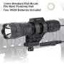 Feyachi FL11-MB Tactical Flashlight 1200 Lumen Matte Black LED Weapon Light with Picatinny Mount, Rechargeable Batteries and Pressure Switch Included Feyachi FL11-MB Tactical Flashlight 1200 Lumen Matte Black LED Weapon Light with Picatinny Mount, Rechargeable Batteries and Pressure Switch Included