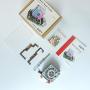Yahboom Raspberry Pi ICE Tower Cooler RPI RGB Cooling Fan with 5mm Copper Tube & Raspberry Pi Heatsink