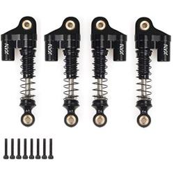 KYX Racing 37mm Metal Suspension Shock Absorber Upgrades Parts Accessories for 1/24 RC Crawler Car Axial SCX24 AXI90081 AXI00001 AXI00002 AXI00004 (4pcs)