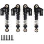 KYX Racing 37mm Metal Suspension Shock Absorber Upgrades Parts Accessories for 1/24 RC Crawler Car Axial SCX24 AXI90081 AXI00001 AXI00002 AXI00004 (4pcs)