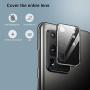 S20 Ultra Camera Lens Protector,JanCalm Upgraded Metal Frame NO Glare HD Clear,Anti-Scratch Fingerprint-Resistant Bubble-Free Tempered Glass Designed for Samsung Galaxy S20 Ultra 5G (2 Pack) (Black)