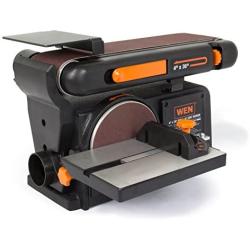 WEN 6502T 4.3-Amp 4 x 36 in. Belt and 6 in. Disc Sander with Cast Iron Base