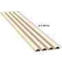 D-Line Beige Medium Cord Cover Kit, 13FT Self-Adhesive Wire Hider, Cable Raceway to Hide Wires on Wall, Cable Management - 4 x 39in Lengths and Accessories