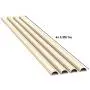 D-Line Beige Medium Cord Cover Kit, 13FT Self-Adhesive Wire Hider, Cable Raceway to Hide Wires on Wall, Cable Management - 4 x 39in Lengths and Accessories