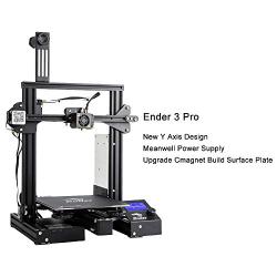 Official Creality Ender 3 Pro 3D Printer with Removable Build Surface Plate and UL Certified Power Supply 220x220x250mm