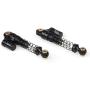 KYX Racing 37mm Metal Suspension Shock Absorber Upgrades Parts Accessories for 1/24 RC Crawler Car Axial SCX24 AXI90081 AXI00001 AXI00002 AXI00004 (4pcs)