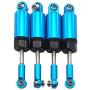 4Pack ShareGoo Metal Shock Absorber Kit Damper Suspension Upgrade Part for WPL 1/16 C14 C24 RC Crawler Off-Road Car Truck (Blue)