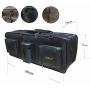 shrxy Metal Detector Carry Bag Portable Waterproof Canvas Storage Bag Double-Layer Carry Tools Organizer Backpack for Metal Detecting