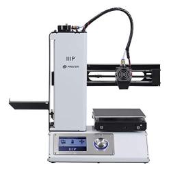 Monoprice - 15365 Select Mini 3D Printer v2 - White With Heated (120 x 120 x 120 mm) Build Plate, Fully Assembled + Free Sample PLA Filament And MicroSD Card Preloaded With Printable 3D Models