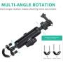 RUIGPRO 360°Motorcycle Bike Camera Holder Handlebar Mount Bracket 1/4 Metal Stand for GoPro Hero9/8/7/6/5/4/3+ Action Cameras Accessory(Cool Ballhead Arm Super Clamp Mount Multi)
