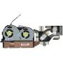 HK-Part Replacement Fan for Lenovo Touch Y50 Y50-70 Y50-70A Y50-70AM Y50-70AS Y50-80 Series CPU Cooling Fan with Heatsink