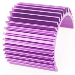 F Fityle Upgrade Kit Spare Parts for 1:12 WLtoys 124018 124019 Motor Mount 27T Gear Heatsink RC Car Assembly Replacement Accessories - Purple