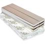 Strong Magnets Rare Earth Neodymium: Bar Super Permanent Metal Rectangular Adhesive, 60x10x3mm, Powerful Pull Force, 6 Piece| Heavy Duty, Fridge Door, Garage, Kitchen, Science, Craft, Art, Office, DIY