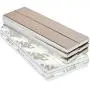 Strong Magnets Rare Earth Neodymium: Bar Super Permanent Metal Rectangular Adhesive, 60x10x3mm, Powerful Pull Force, 6 Piece| Heavy Duty, Fridge Door, Garage, Kitchen, Science, Craft, Art, Office, DIY
