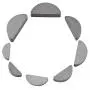 Qiilu 80pcs Woodruff Keys Kit, Metal Woodruff Keys Assortment Set Different Sizes Fasteners Mechanical Industry Qiilu 80pcs Woodruff Keys Kit, Metal Woodruff Keys Assortment Set Different Sizes Fasteners Mechanical Industry