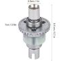 Jaimenalin PX 9300-07A Metal Differential Assembly for RC Car 1:18 RC Car Spare Parts