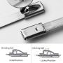 Runningfish Stainless Steel Self-Locking Cable Tie and Mounts Multi-Purpose Metal Zip Ties and Base Holders Exhaust Wrap Coated Locking (12'' 30PCS Ball）