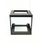 Raising Electronics 9U Wall Mount Open Frame 19 Inch Server Equipment Rack Threaded 15 Inch Depth Black (9U) Raising Electronics 9U Wall Mount Open Frame 19 Inch Server Equipment Rack Threaded 15 Inch Depth Black (9U)