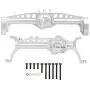 Dilwe RC Front Rear Axle, Metal Front Axle Axle Shell Upgrade Parts Accessory Compatible with SCX10 III 1/10 RC Car Model(Silver) Dilwe RC Front Rear Axle, Metal Front Axle Axle Shell Upgrade Parts Accessory Compatible with SCX10 III 1/10 RC Car Model(Silver)