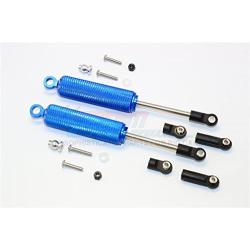 Axial SMT10 Grave Digger (AX90055) & MAX-D (AX90057) Upgrade Parts Aluminium Front/Rear Internal Shocks (3 Length Adjustable Design) - 1Pr Set Blue