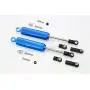 Axial SMT10 Grave Digger (AX90055) & MAX-D (AX90057) Upgrade Parts Aluminium Front/Rear Internal Shocks (3 Length Adjustable Design) - 1Pr Set Blue