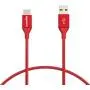 Amazon Basics Double Braided Nylon USB-C to USB-A 2.0 Fast Charging Cable, 3A - 1-Foot, Red Amazon Basics Double Braided Nylon USB-C to USB-A 2.0 Fast Charging Cable, 3A - 1-Foot, Red