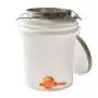 5 Gallon Beekeeping Honey Bucket Made with Food Grade Transparent Plastic, Bottling Valve, Stainless Steel Double Honey Strainer with Coarse and Fine Metal Filter, and Two Adjustable Mesh Strainers 5 Gallon Beekeeping Honey Bucket Made with Food Grade Transparent Plastic, Bottling Valve, Stainless Steel Double Honey Strainer with Coarse and Fine Metal Filter, and Two Adjustable Mesh Strainers