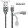 USB Type C Cable,Fantany Durable Metal USB A to C Charging Cable&Sync Compatible with Galaxy S10,S9,S9+,S8,S8+,Note 8,9,LG V40,50 G7,8, Pixel 2,3,HTC 10,Nexus 5X/6P, 3.3Feet,1Pack (Black, 3.3ft)