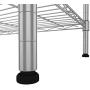 Himimi 6-Tier Wire Shelving Unit, Free Standing Shelf, Metal Storage Shelves, Heavy Duty Organizer Rack for Garage, Kitchen, Living Room, Bathroom, 21.26L x 11.42W x 62.99H, Silver